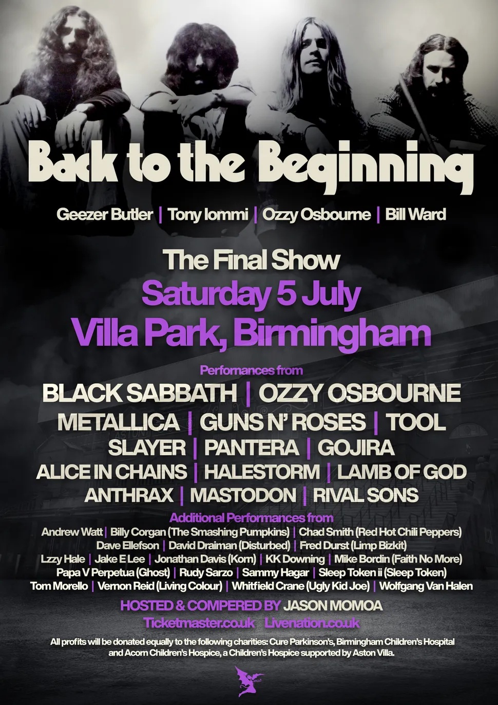 ''Haré pequeñas cosas'': Ozzy aclara su participación en show final de Black Sabbath